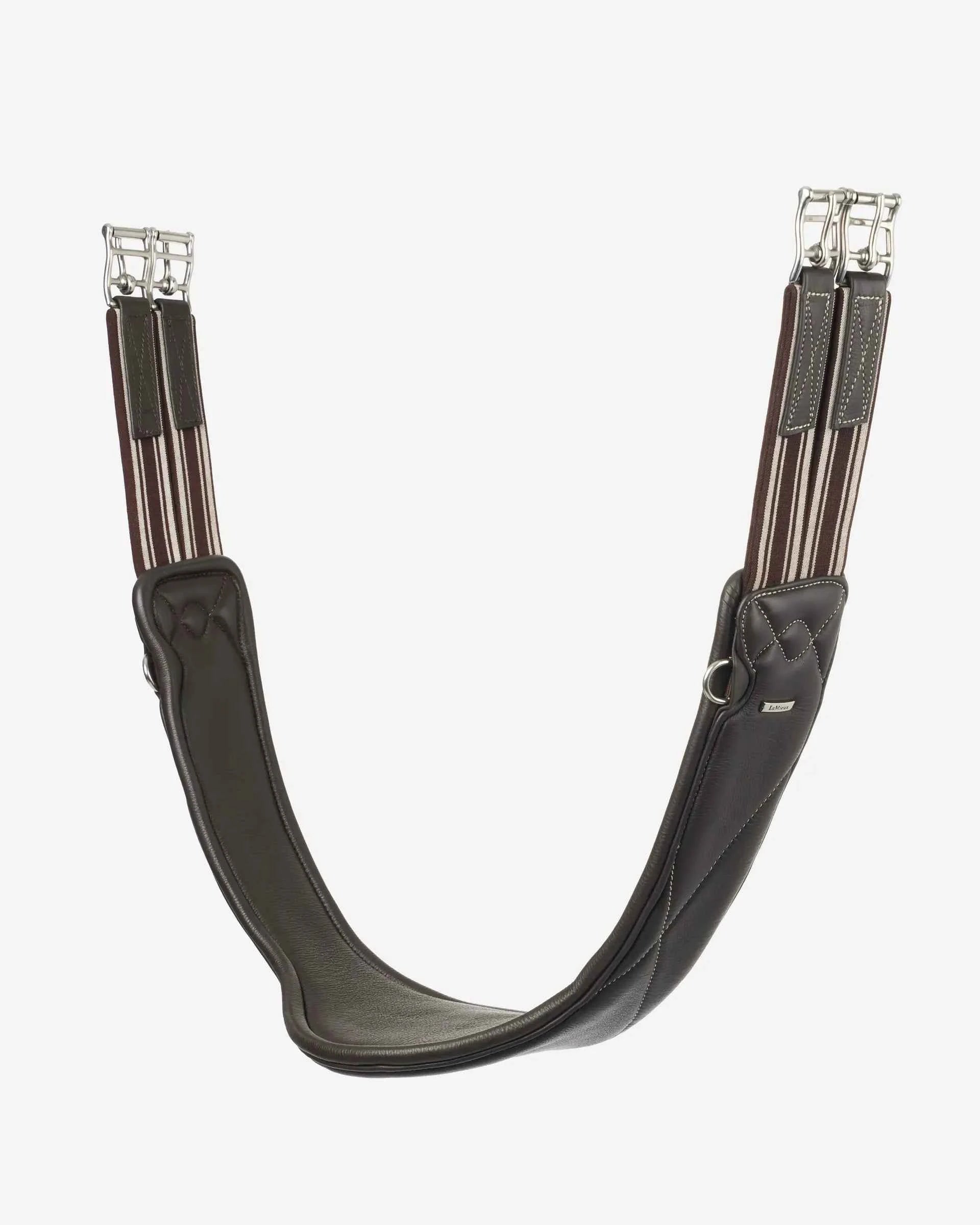 LeMieux Arika Contoured Long Girth Brown