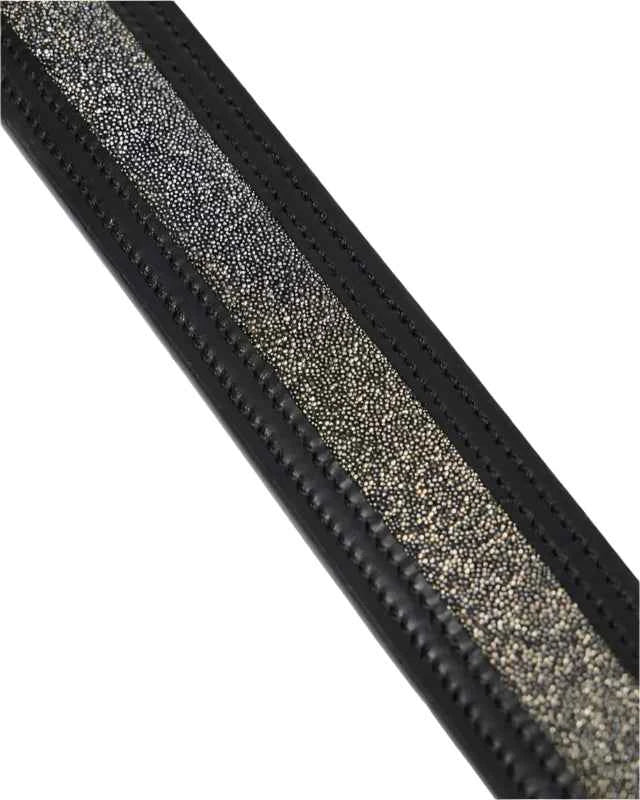 LeMieux Crystal Insert Belt Black