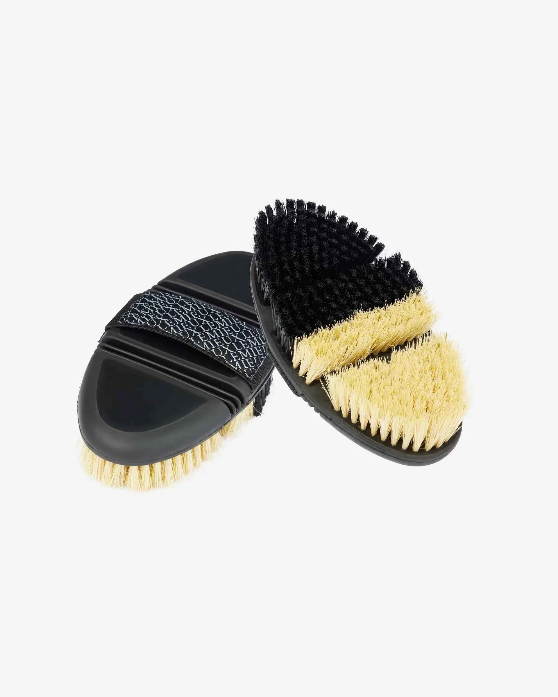 LeMieux Flexi Half & Half Grooming Brush Black