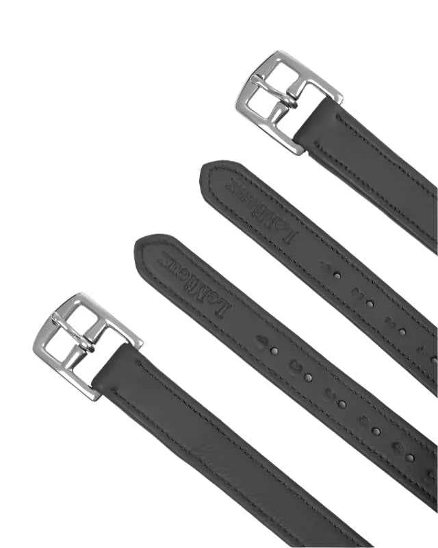 LeMieux Childrens Stirrup Leathers Black