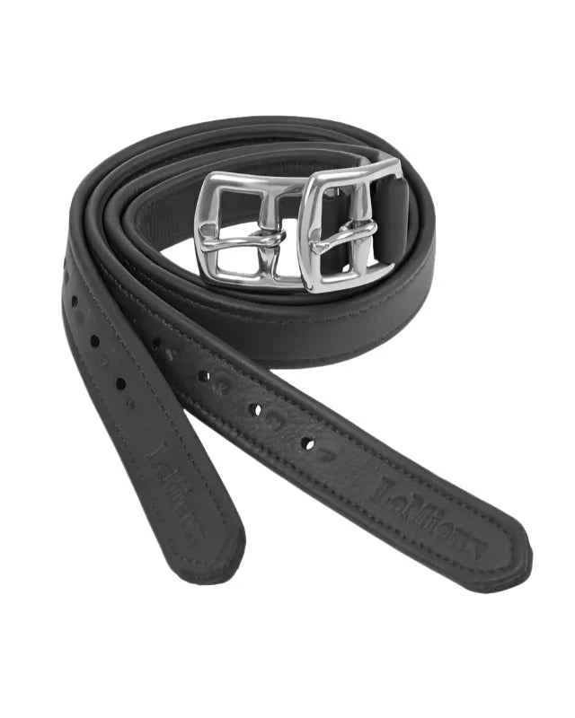 LeMieux Childrens Stirrup Leathers Black