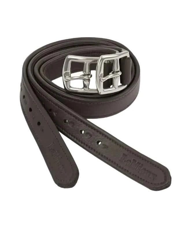 LeMieux Childrens Stirrup Leathers Brown