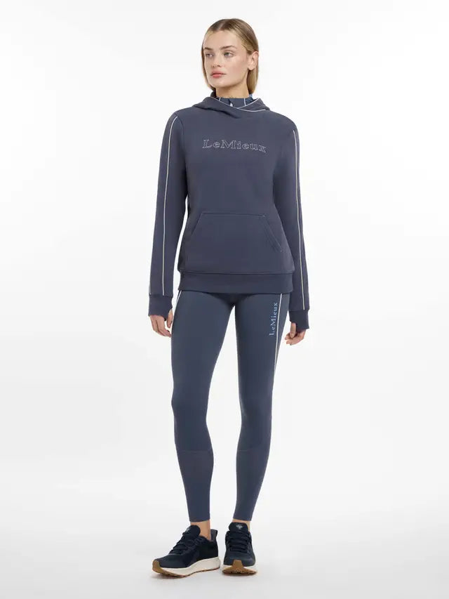 LEMIEUX ESME Hoodie & Leggings Set - Dusk Blue Equestrian Clothing. Premium Horse Riding Apparel.