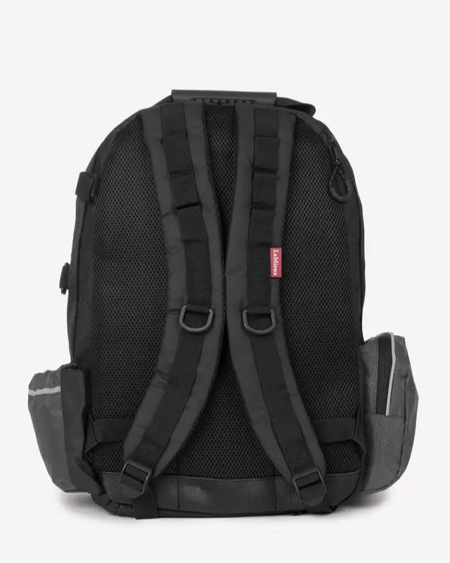 LeMieux Pro Rucksack Black Backpack - Equestrian Riding Gear Bag by Equiflair
