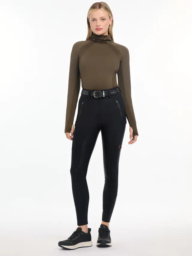LeMieux Drytex Waterproof Breeches Full Seat Black