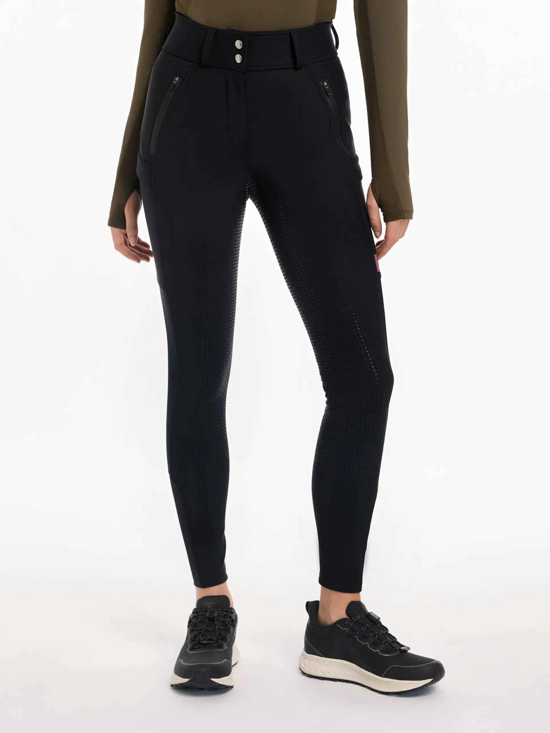 LeMieux Drytex Waterproof Breeches Full Seat Black