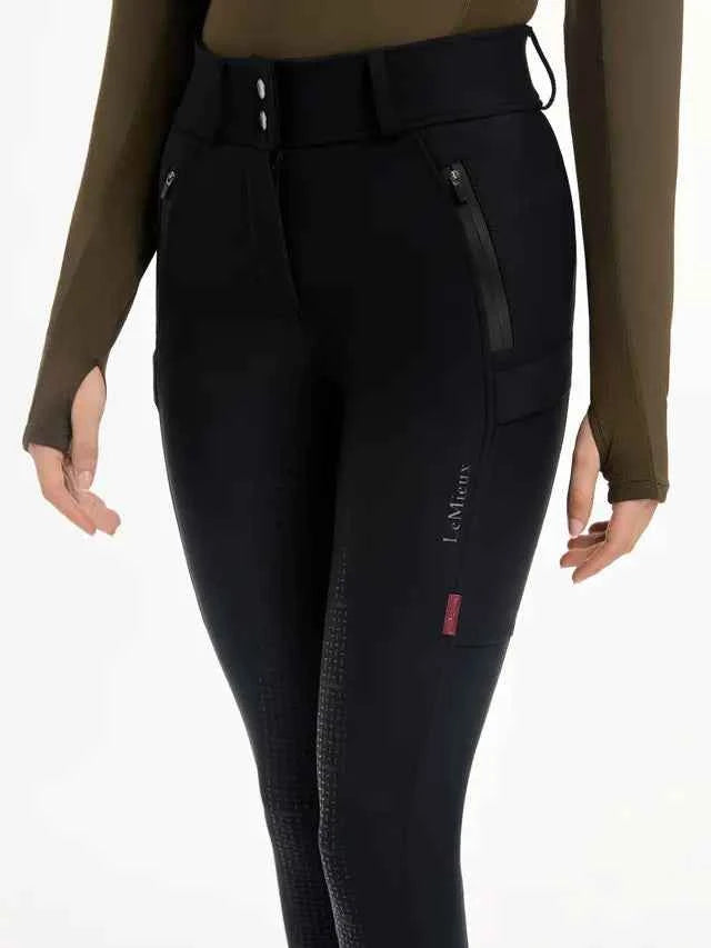 LeMieux Drytex Waterproof Breeches Full Seat Black