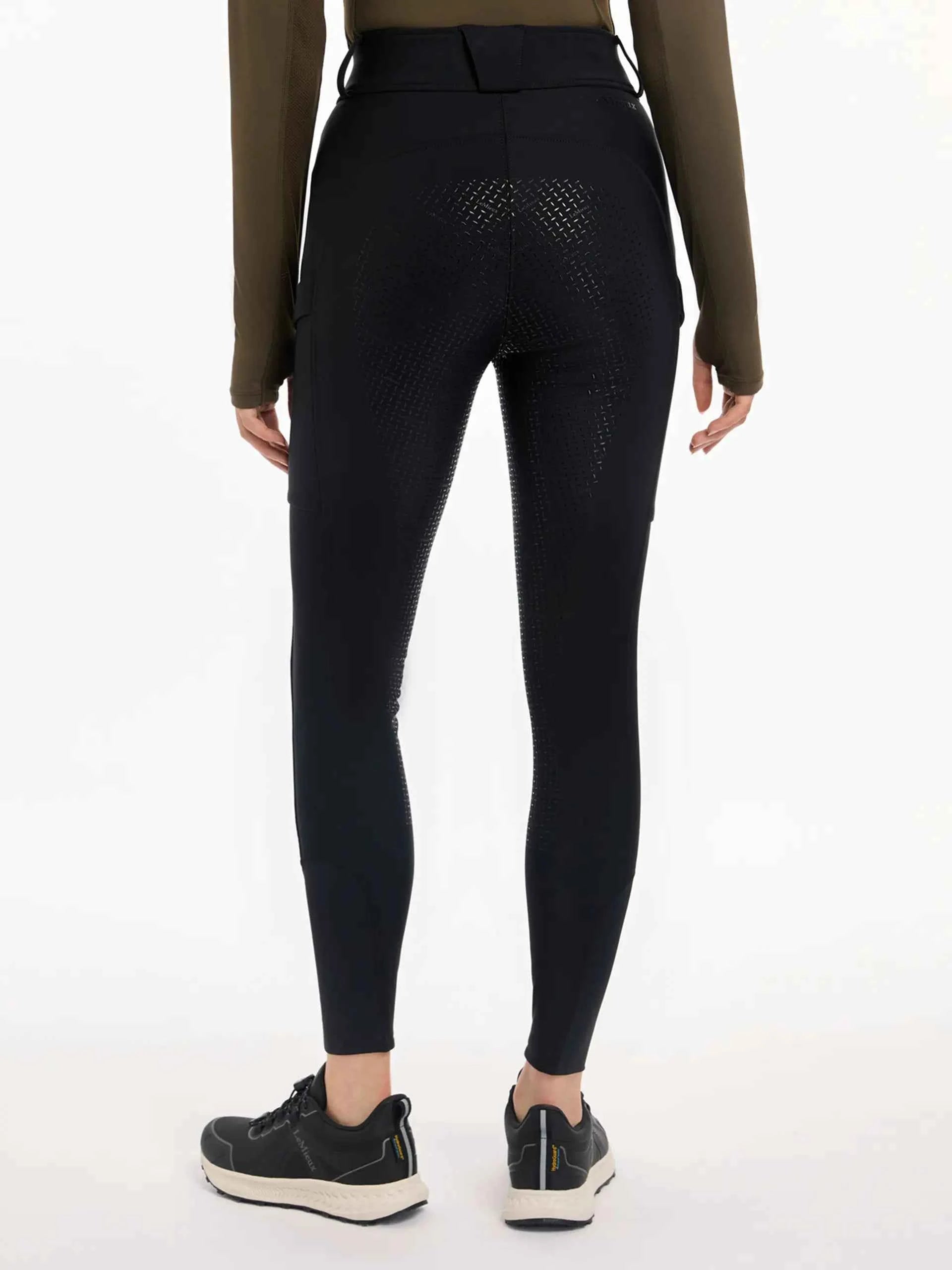 LeMieux Drytex Waterproof Breeches Full Seat Black