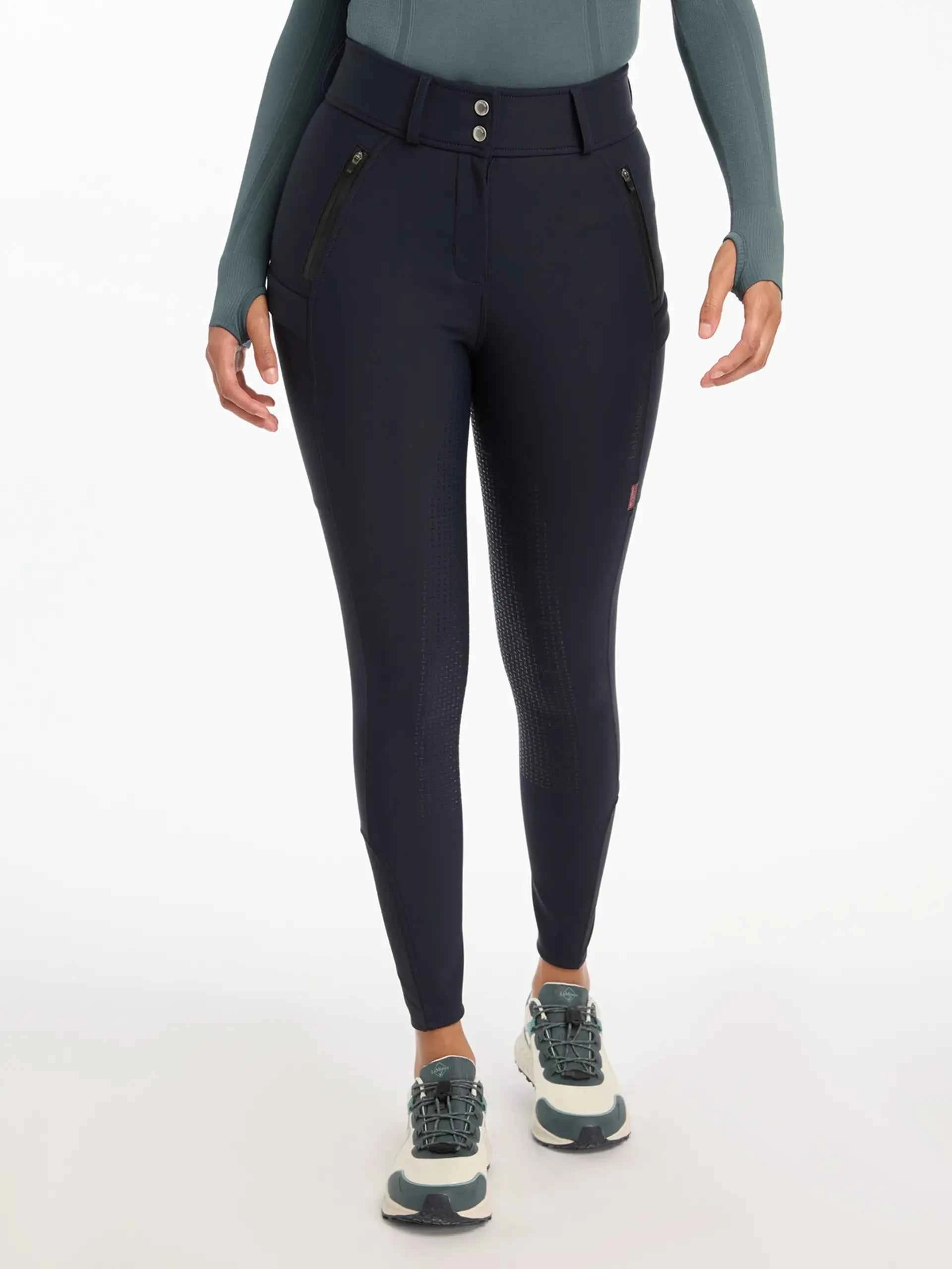 LeMieux Drytex Waterproof Breeches Full Seat Navy