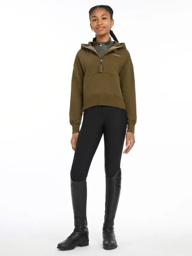 LeMieux Young Rider Hettie Half Zip Hoodie Alpine