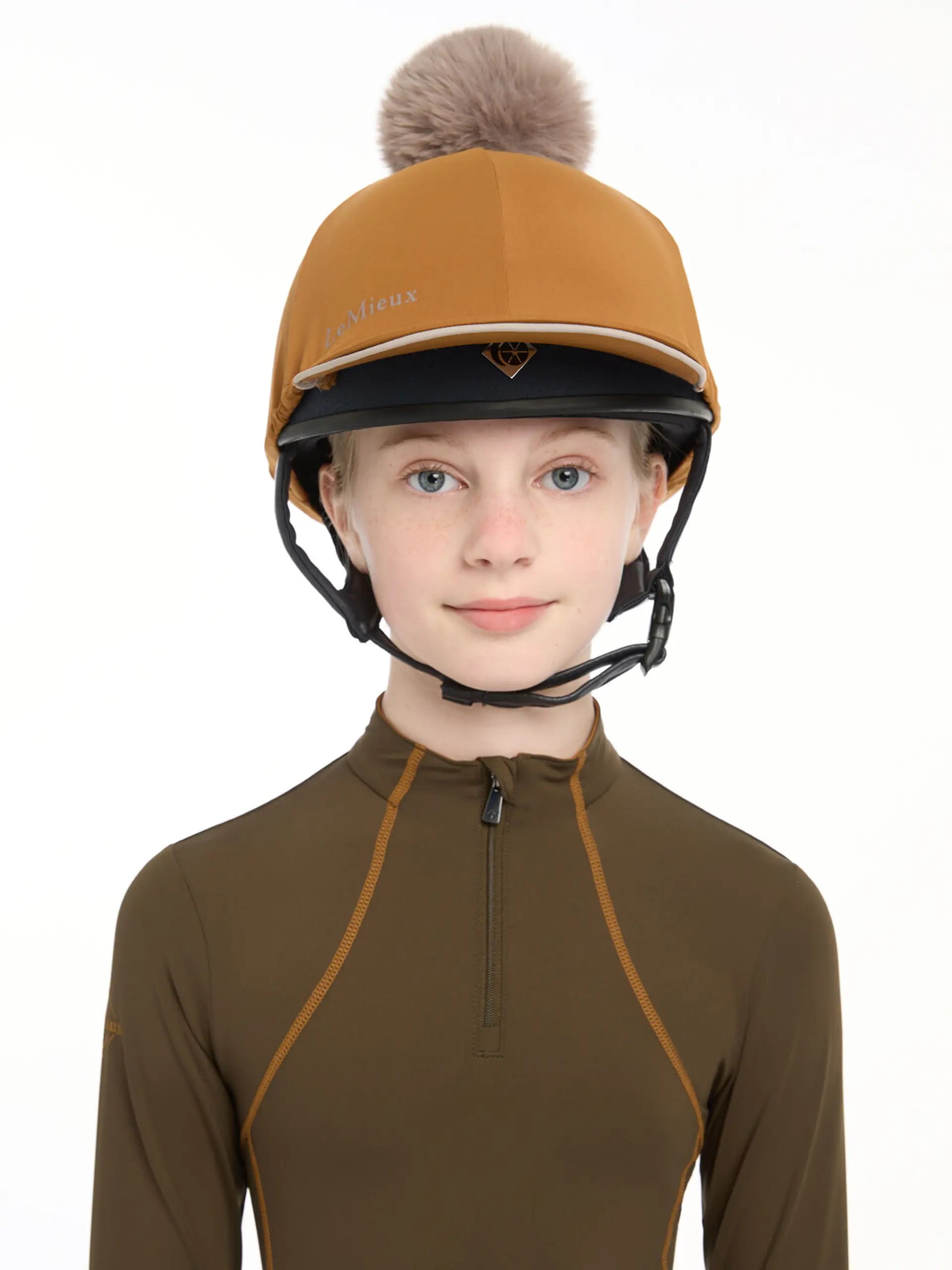 LeMieux Pippa Hat Silk Ginger