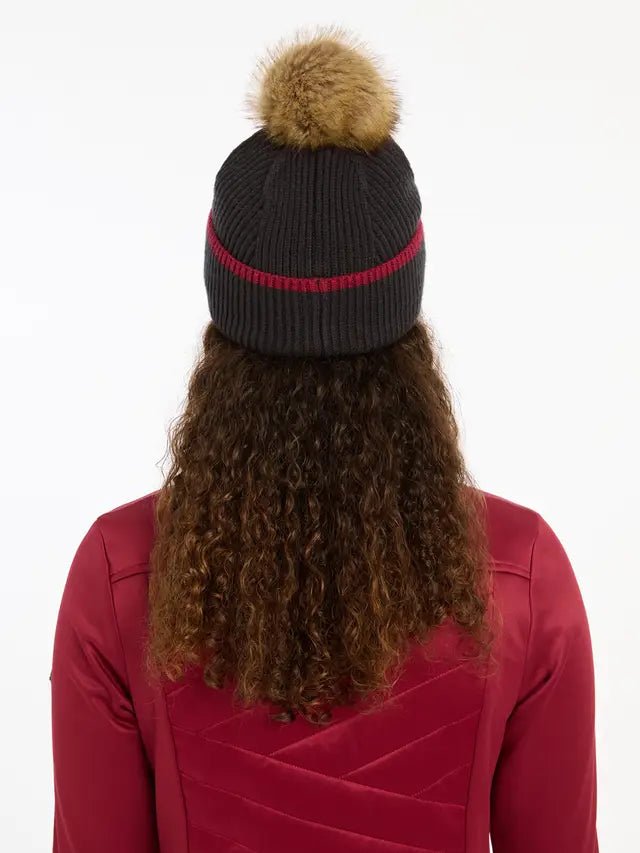 LeMieux Clara Cable Beanie Cinder | Equiflair
