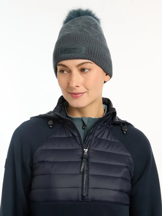 LeMieux LM Beanie Petrol | Equiflair
