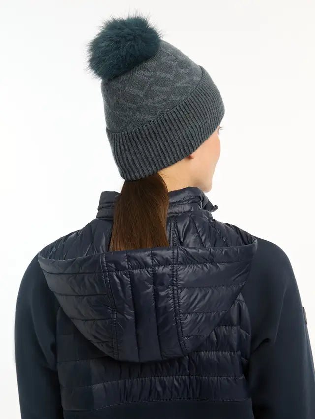 LeMieux LM Beanie Petrol | Equiflair