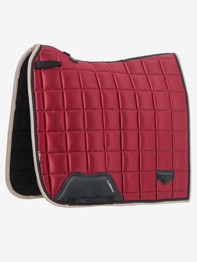 LeMieux Loire Classic Dressage Square Ember Saddle Pad - Premium Equestrian Equipment