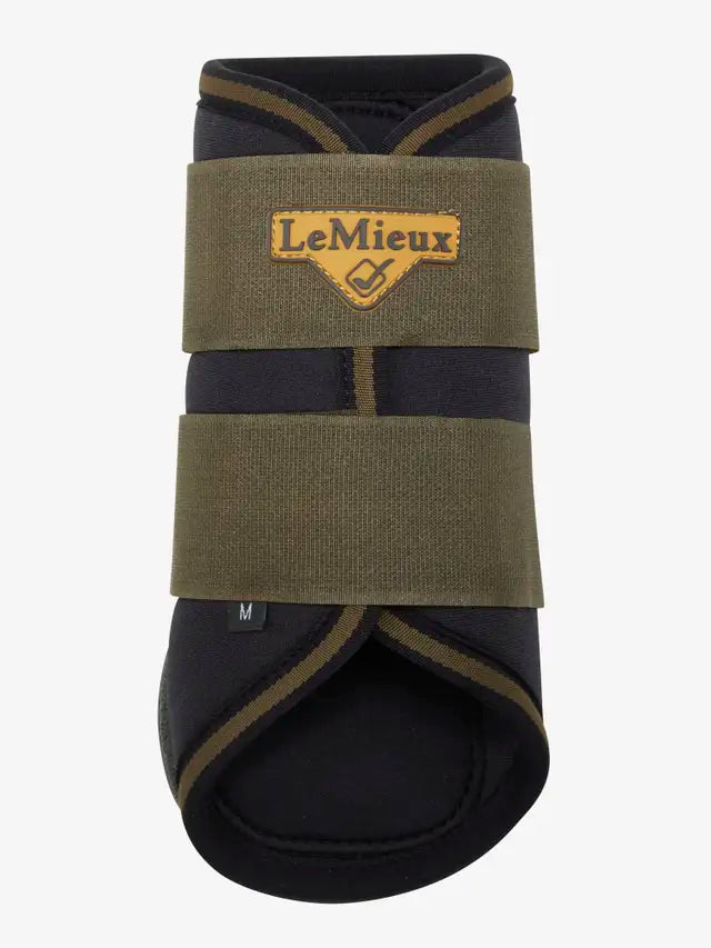 Lemieux Grafter Brushing Boots Alpine: Horse Riding Equine Leg Protection. Durable, comfortable horse boots. Pair from Equiflair.