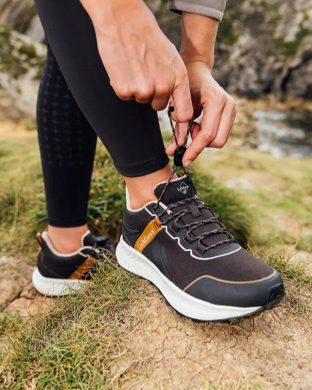 Lemieux Trax 2.0 Waterproof Trainers Cinder: All-Terrain Equestrian & Active Lifestyle Shoe