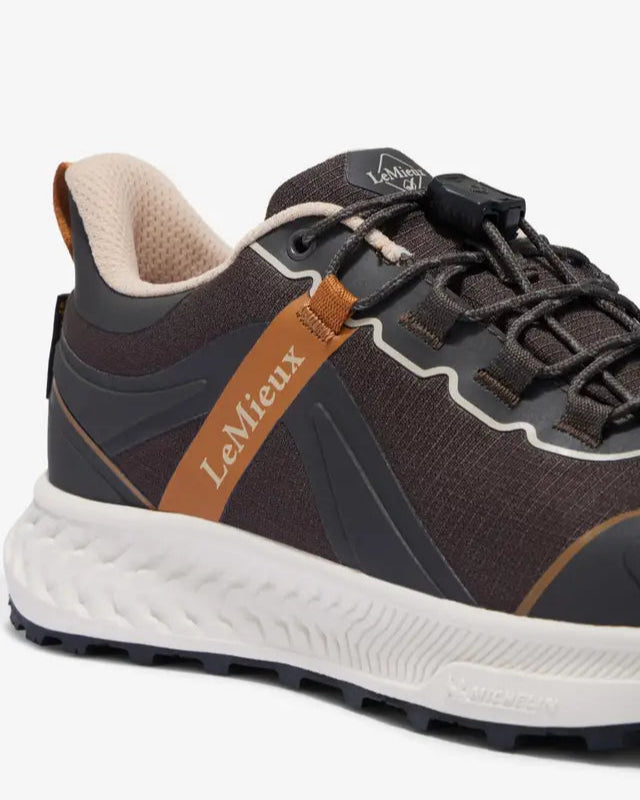 Lemieux Trax 2.0 Waterproof Trainers Cinder - Equestrian Sport Shoes Equiflair