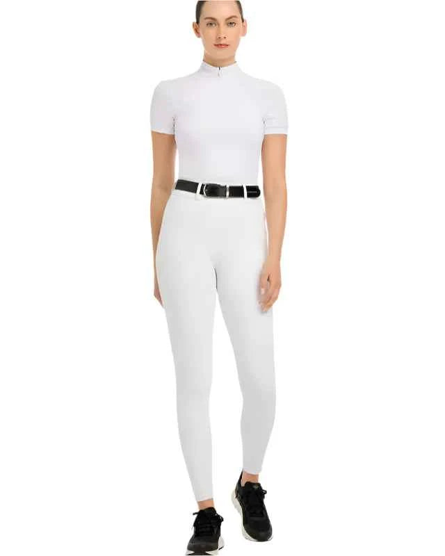 LeMieux Demi Pull On Breggings White - Old Style