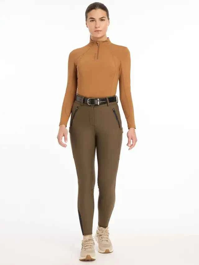 LeMieux Drytex Waterproof Breeches Knee Grip Alpine