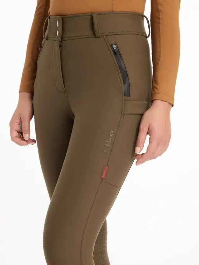 LeMieux Drytex Waterproof Breeches Knee Grip Alpine