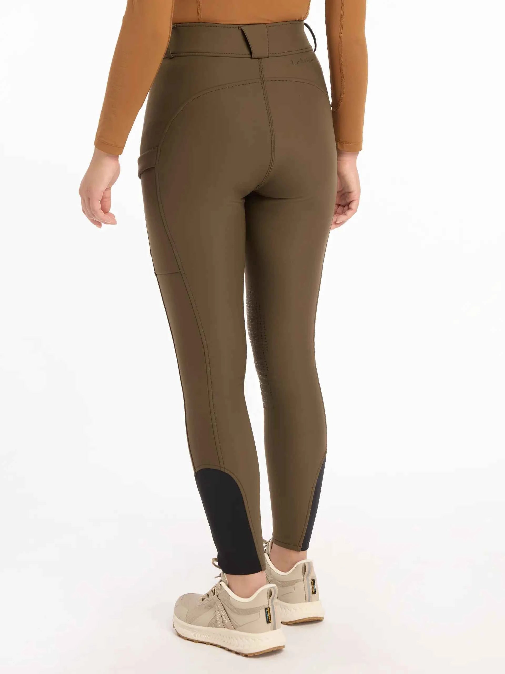 LeMieux Drytex Waterproof Breeches Knee Grip Alpine