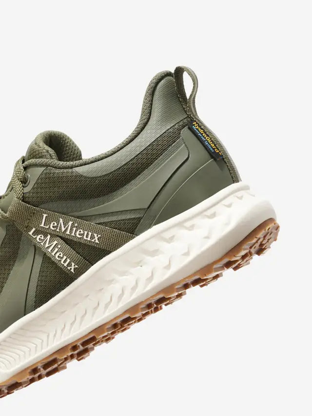 LEMIEUX TRAX Waterproof Trainer Khaki: Equestrian All-Terrain Shoe