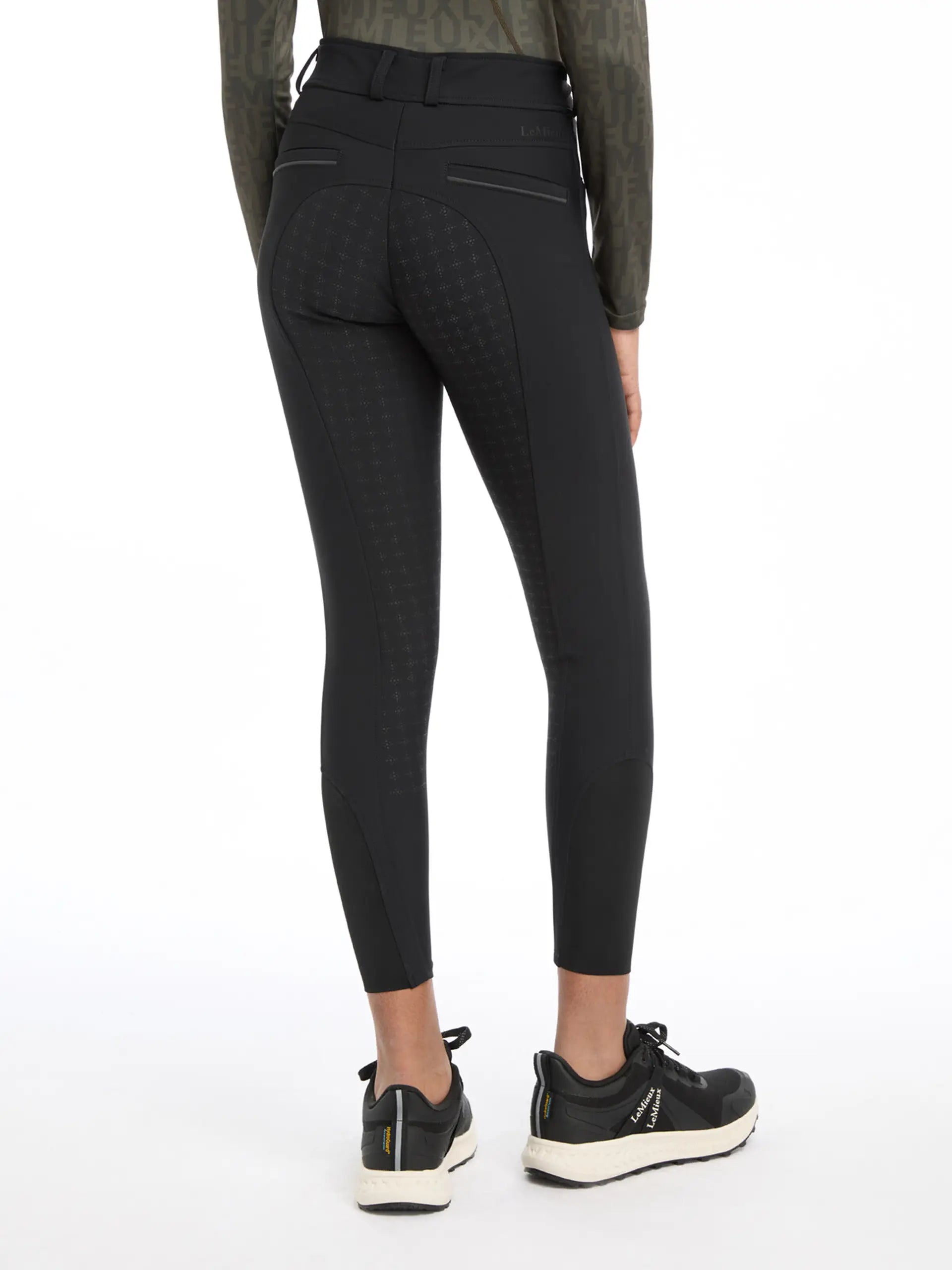 LEMIEUX Young Rider Izzy Black Breeches Full Seat - Equestrian Riding Apparel