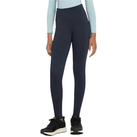 LeMieux Young Rider Orla Navy Riding Leggings - Youth Performance Tights