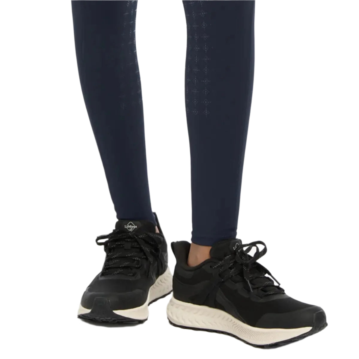 LEMIEUX Young Rider Navy Riding Leggings and Athletic Shoes - Equestrian Fashion