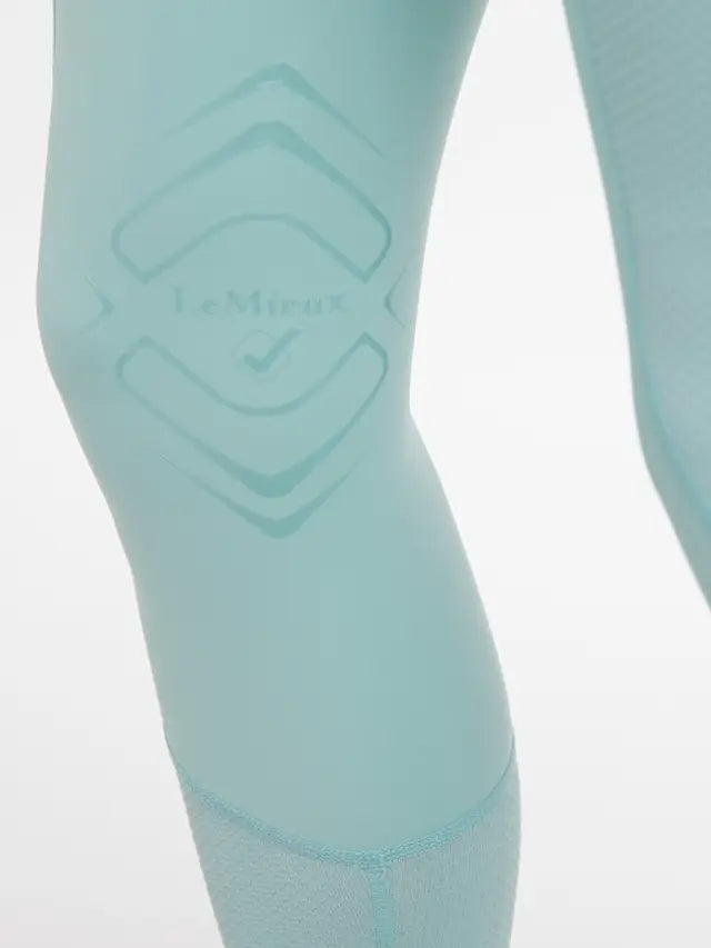 Lemieux Lydia Aqua Mesh Riding Leggings - Equestrian Apparel with Knee Grip for Comfort & Performance