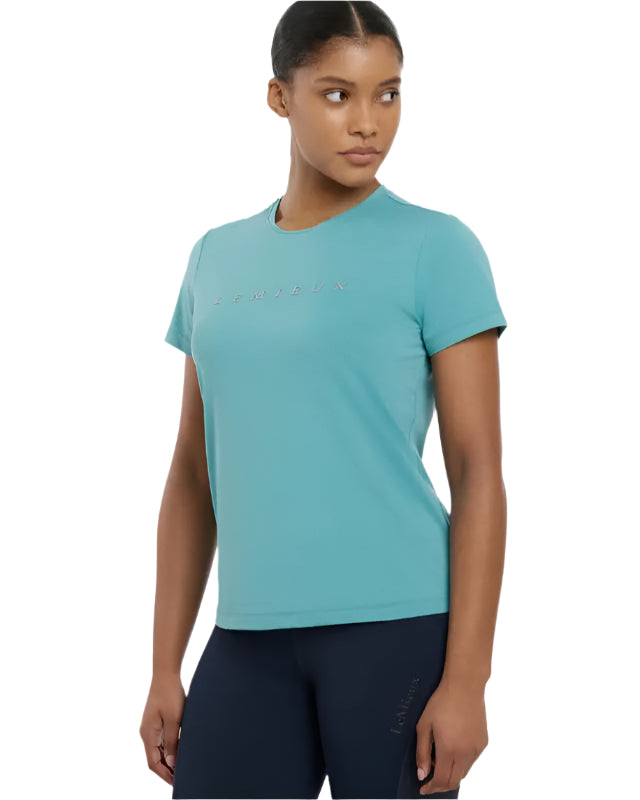 LEMIEUX Sports T-Shirt Lagoon: Women's riding apparel, stylish & functional