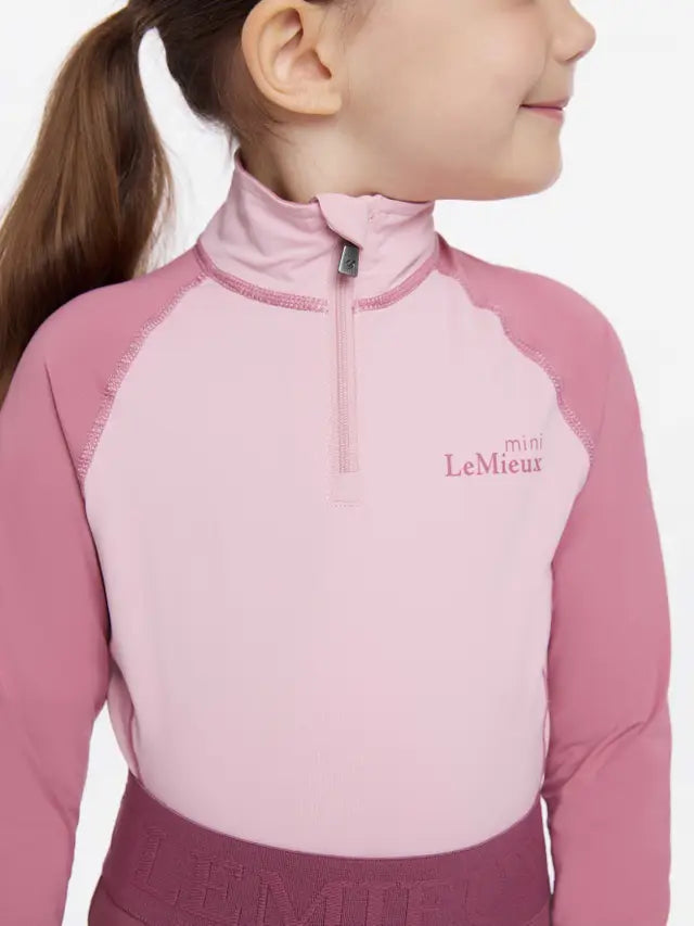 Lemieux Mini Base Layer Blossom: Equestrian Shirt for Girls