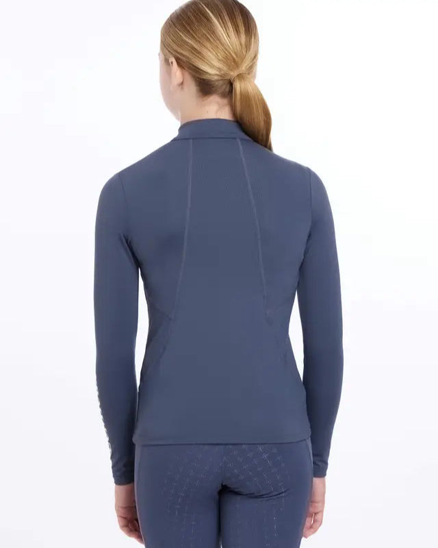 LEMIEUX Young Rider Base Layer Dusk Blue - Performance Riding Shirt