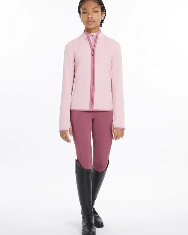 LEMIEUX YOUNG RIDER Felicity Fleece Zip Through Blossom - Equiflair