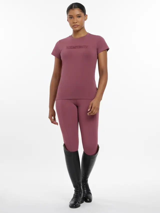 Lemieux Classique T-Shirt Rosewood: Women's Riding Apparel, Equestrian Sportswear