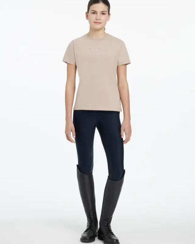 LeMieux Young Rider Arianna T-Shirt Almond | Equiflair - Equestrian Apparel