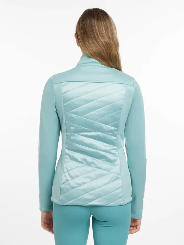 LEMIEUX DYNAMIQUE AQUA Jacket: Stylish Women's Jacket with Padded Chevron Detail