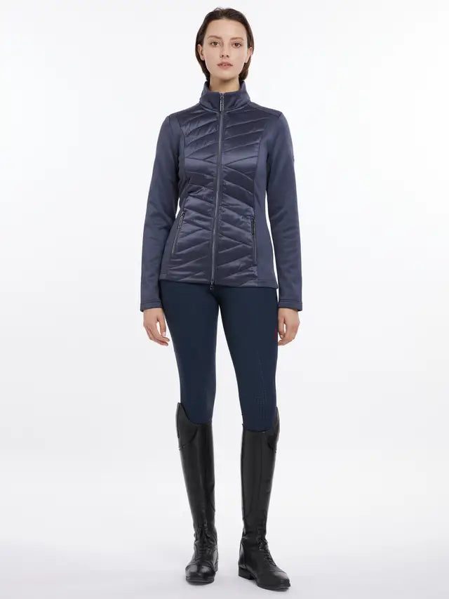 LeMieux Dynamique Dusk Blue Jacket: Equestrian Riding Wear for Women