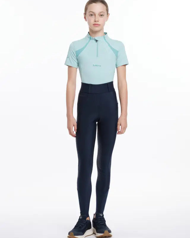 LEMIEUX Young Rider Remi Breggings Navy: Comfortable & Stylish Riding Leggings for Kids