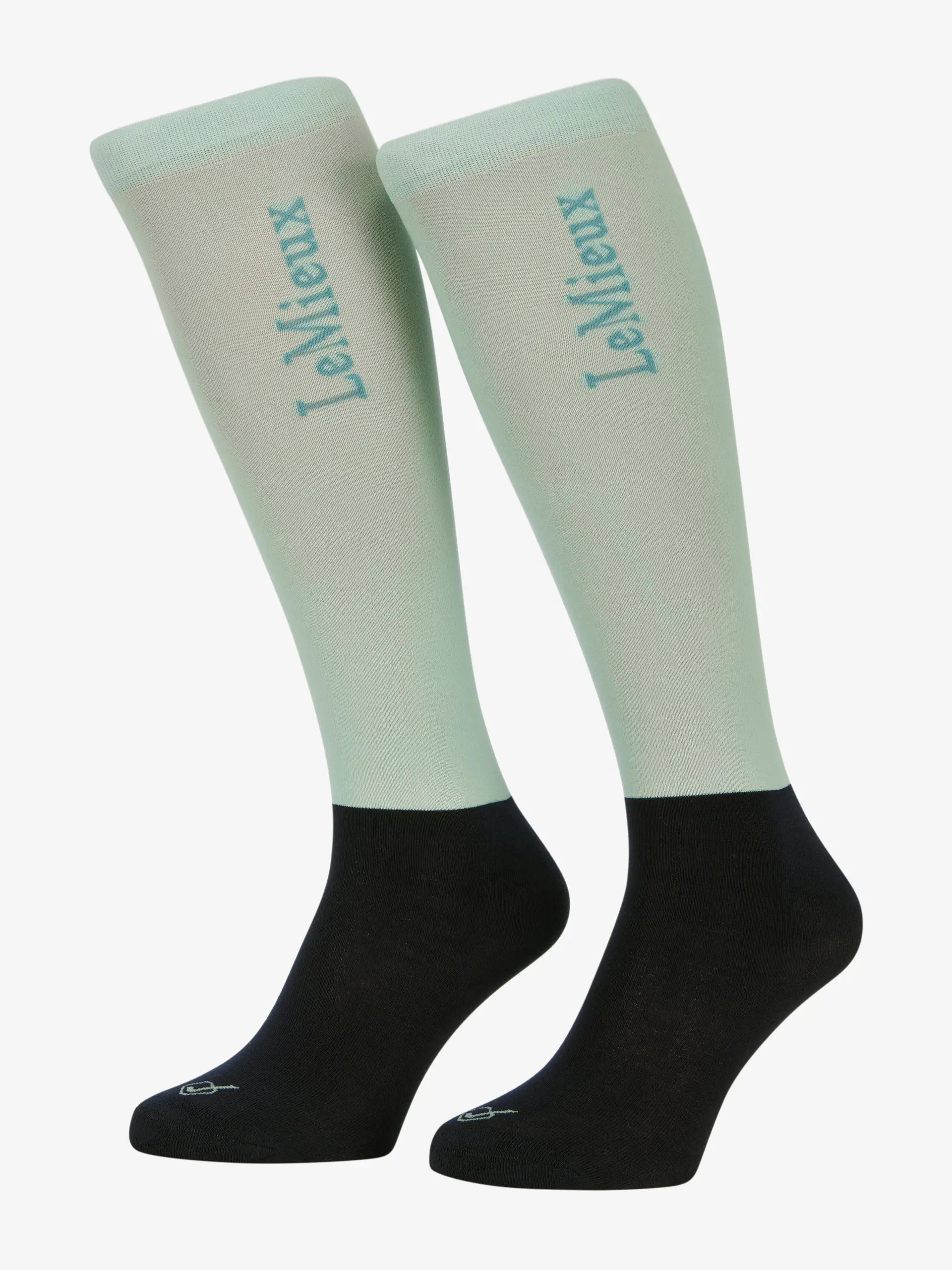LeMieux Competition Socks Aqua 2 Pack | Riding Socks | Equiflair Equestrian Apparel