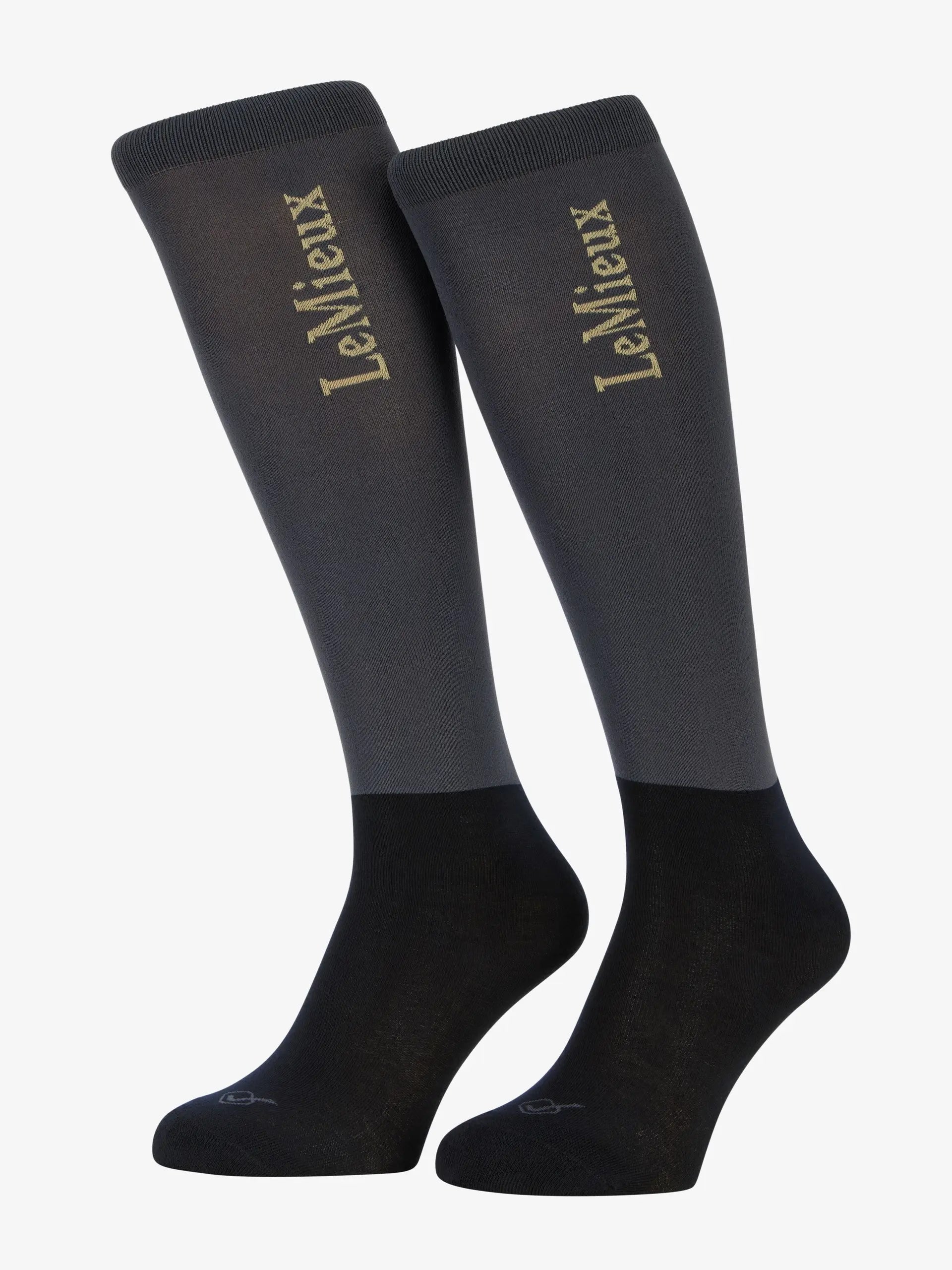 LeMieux Competition Riding Socks 2 Pack Dusk Blue | Equestrian Socks