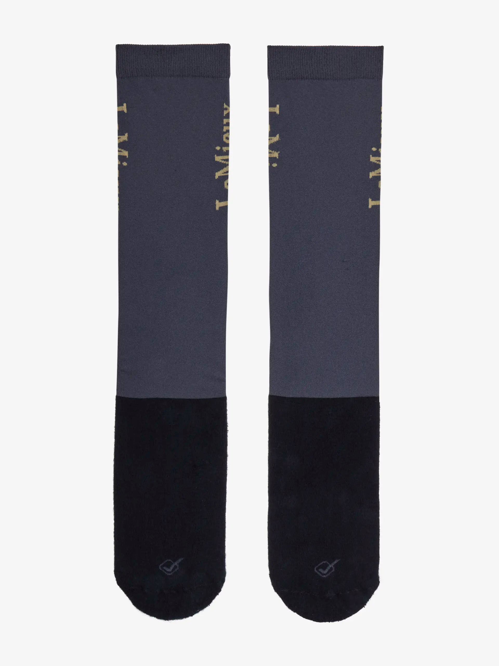 LeMieux Competition Socks 2 Pack Dusk Blue - Riding Socks Equiflair