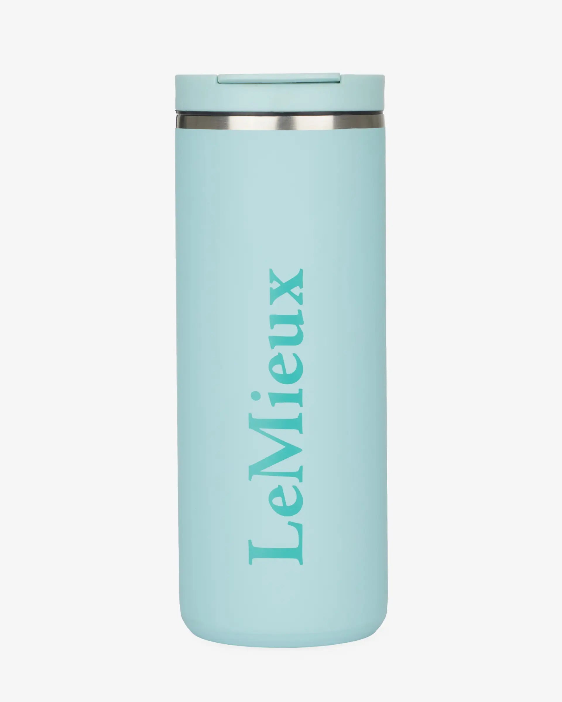Lemieux Travel Cup Aqua - Insulated Stainless Steel Mug - Hot & Cold Drinks, BPA-Free, Equiflair