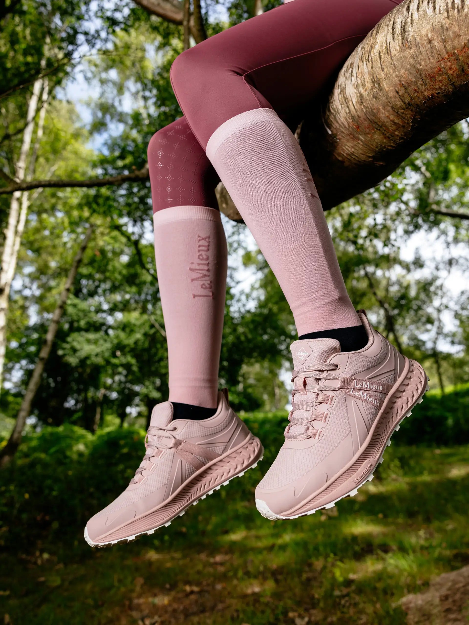 LEMIEUX TRAX VIVA BLOSSOM Waterproof Trainers: Equestrian Style Outdoor Footwear