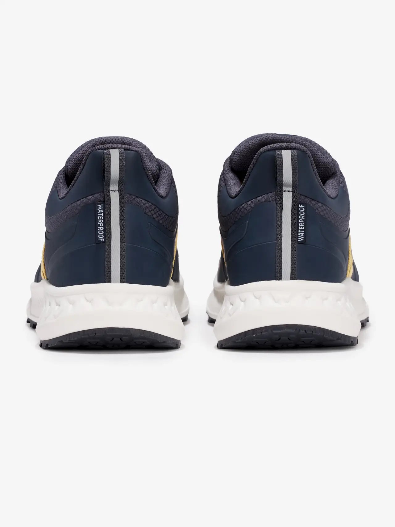 Lemieux Youth Trax Viva Waterproof Trainer Dusk: Rear view of durable & comfortable kids' equestrian shoes.