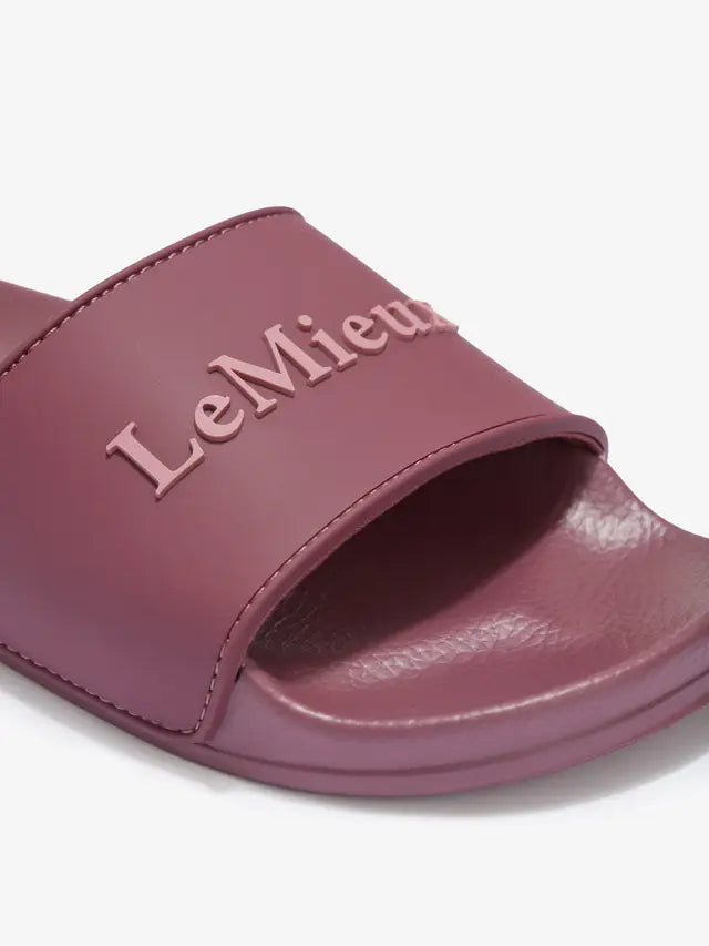 LeMieux Ladies Sliders Rosewood: Comfortable Sandals from Equiflair Footwear