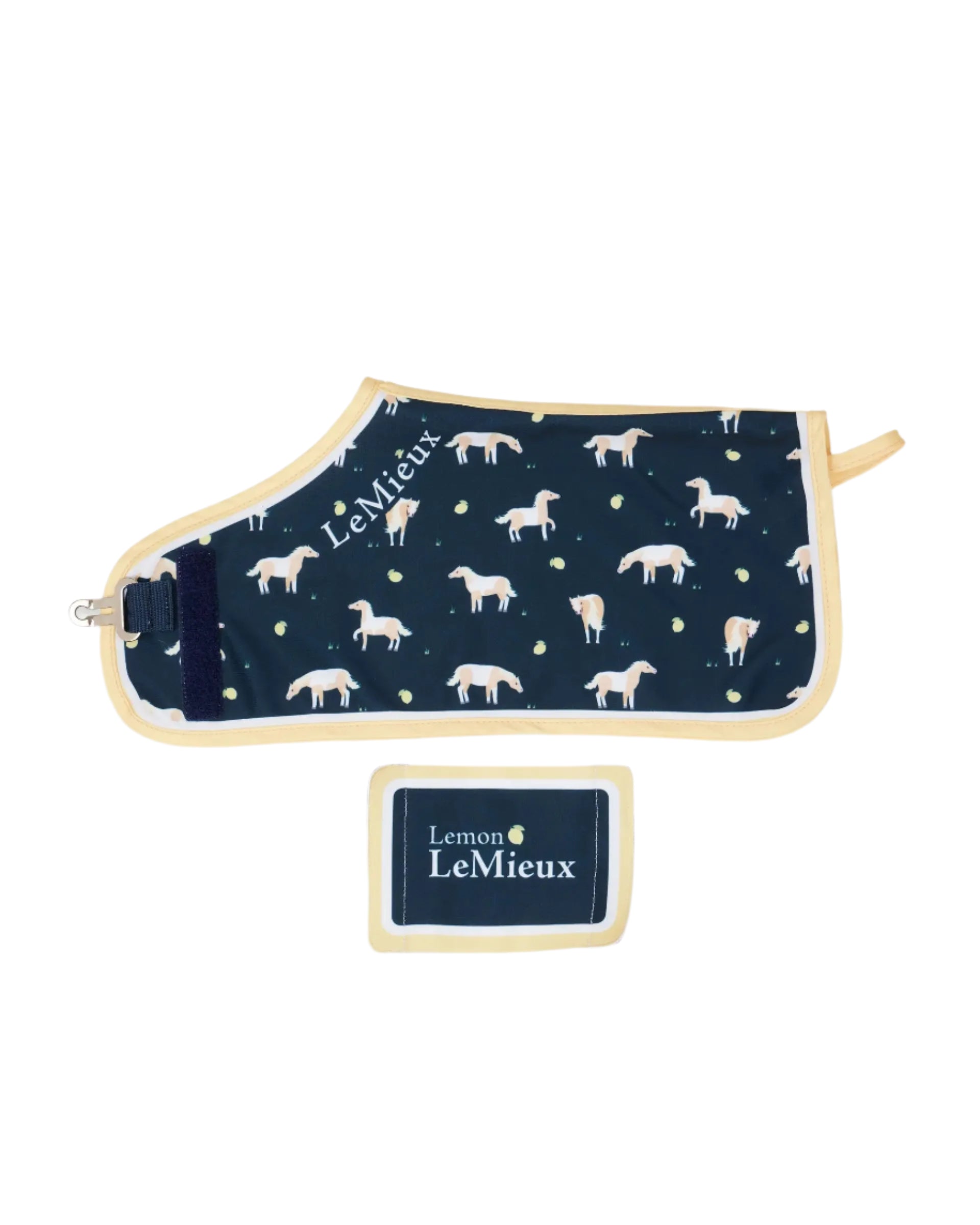 LeMieux Toy Pony Lemon Printed Rug from Equiflair - Cute & Cosy Fleece Rug for Ages 3+