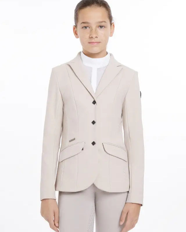 LeMieux Young Rider Kennedy Show Jacket - Stone Color | Equiflair, Equestrian Apparel
