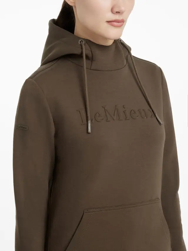 LeMieux Classique Alpine Hoodie: Stylish Equestrian Apparel with Hood, Pocket & Debossed Logo